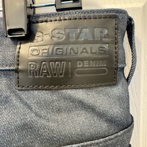 G-Star Raw Men’s Airblaze 3D Skinny Jeans in Blue - Picture 8 of 9